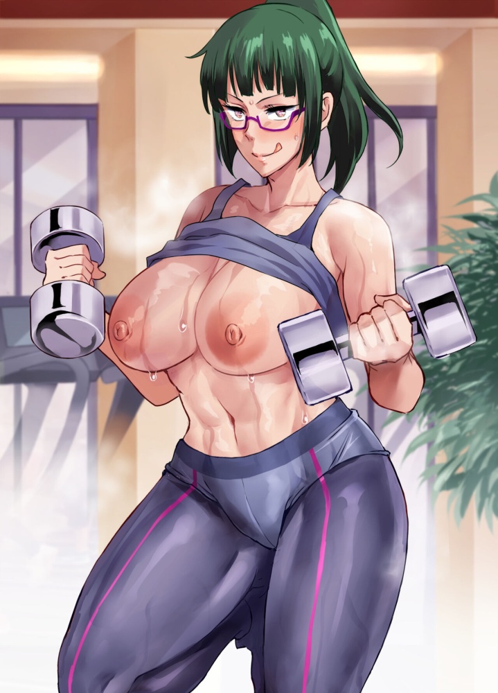 筋肉女子最高すぎて、もうこれは禁断の魅力【二次エロ画像】