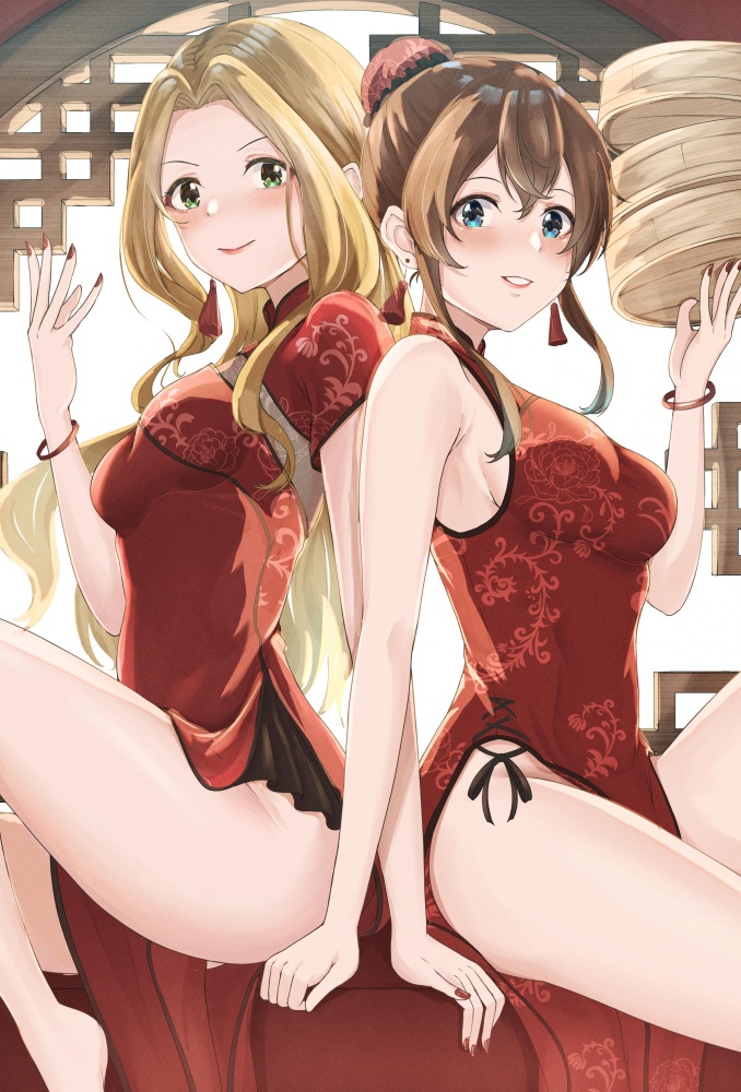 チャイナドレス女子、二次元なのに色気ヤバすぎｗｗｗ【画像】
