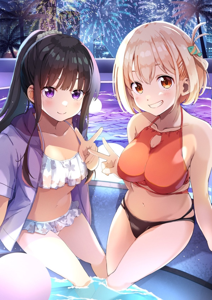 ピースしてる時の表情が一番その子らしさ出てる説【二次元画像】