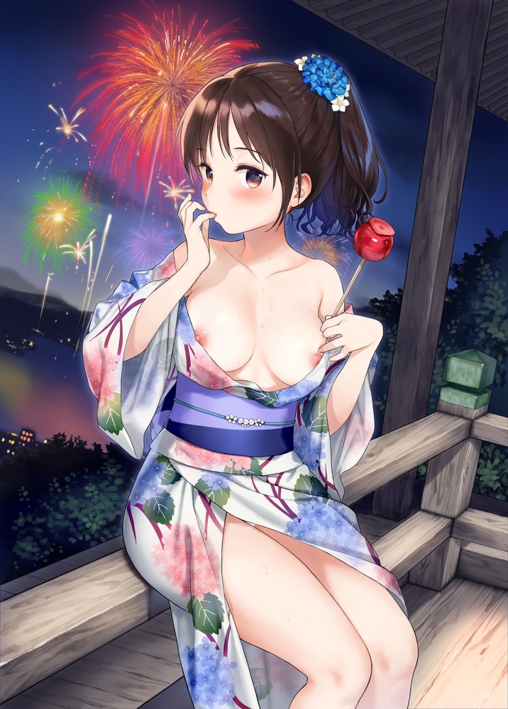 【はみ出し乳首】二次元の隠しきれない魅力ｗｗｗｗｗ【エロ画像】