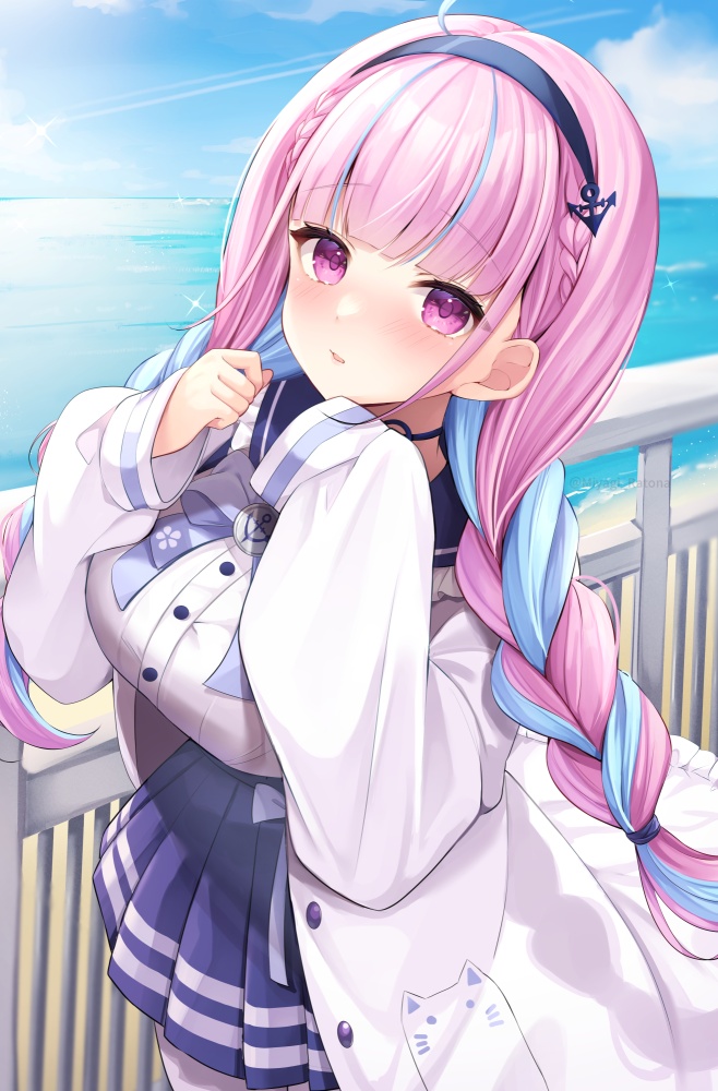 【二次】ツートンカラー女子の画像で癒やされようぜ！
