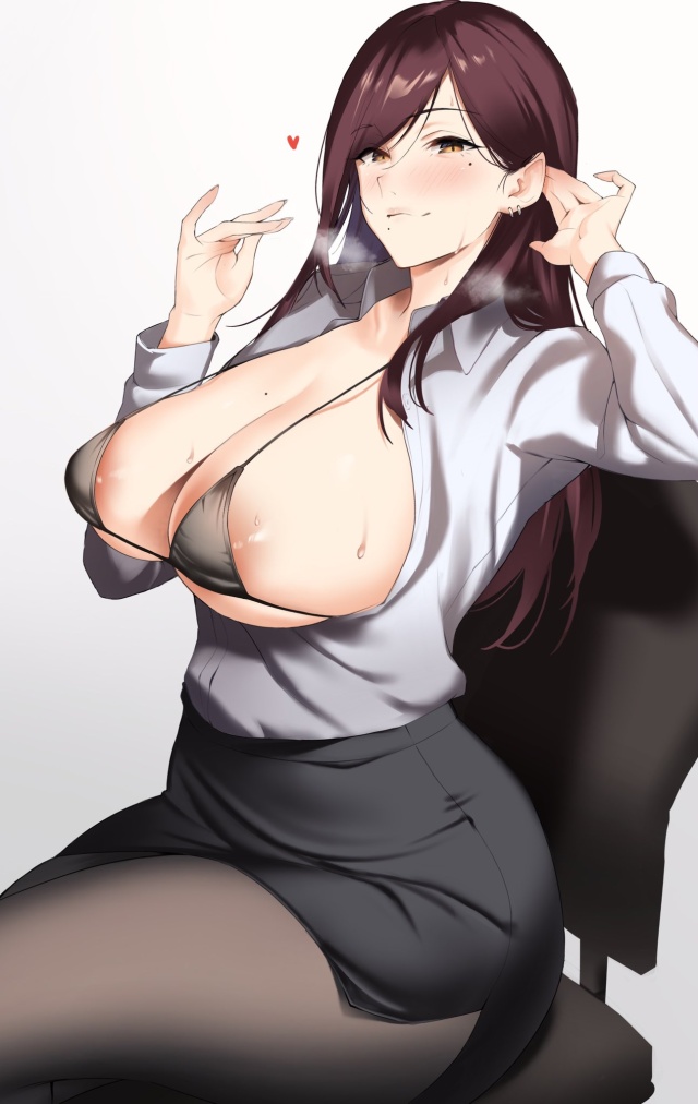 【二次エロ】OL姿の女性キャラ、全部魅力的すぎて困る件【画像】