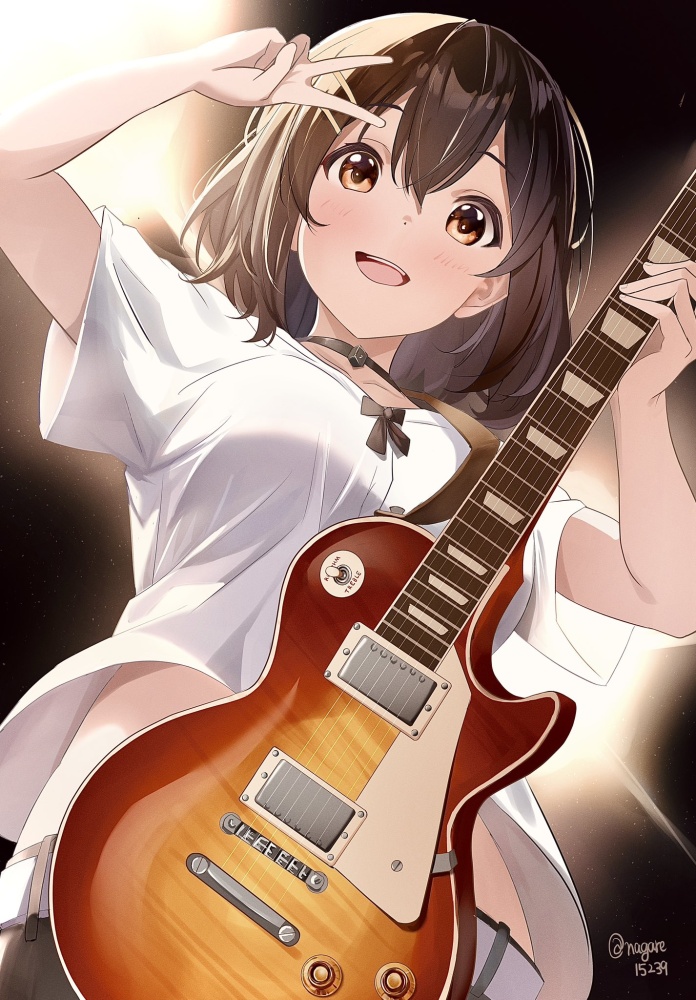 【二次】楽器抱えた女の子、青春感ありすぎて尊いんだが【画像】