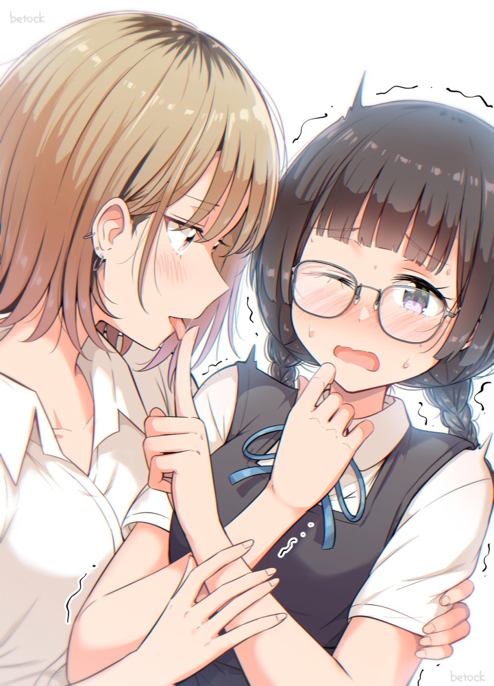 【二次】百合女子画像まとめｗ手つなぎから抱き合いまで尊すぎｗ