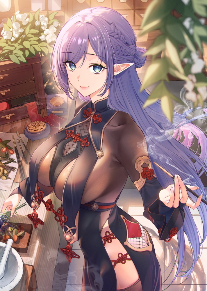 【二次】エルフ女さん、美しすぎて人間やめたくなる件ｗｗｗ