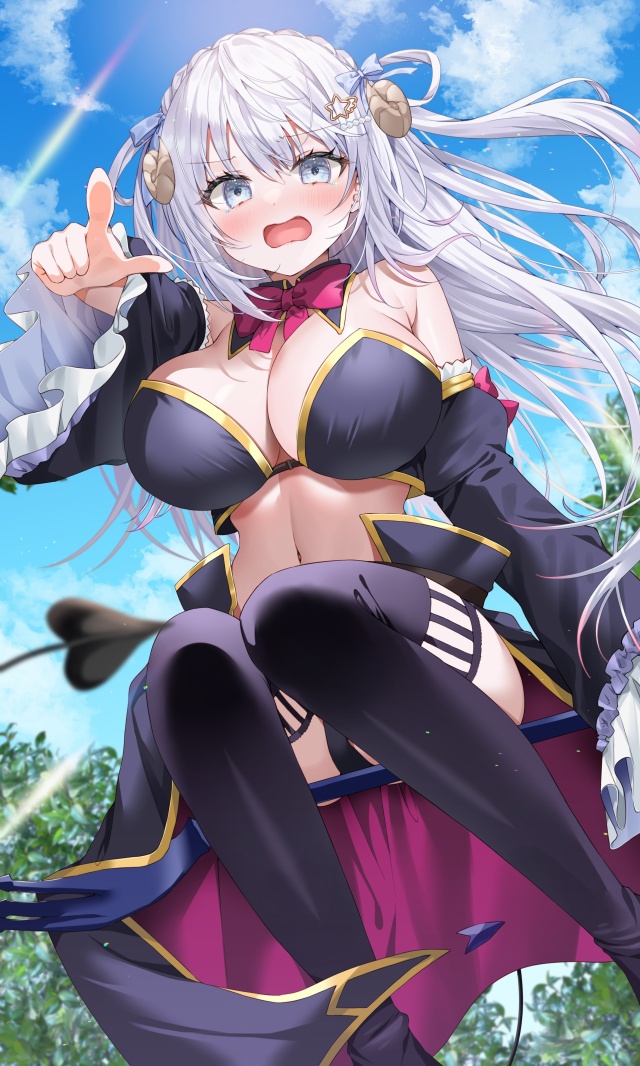 【二次】銀髪女子、クールなのに可愛さもあるとか反則だろ