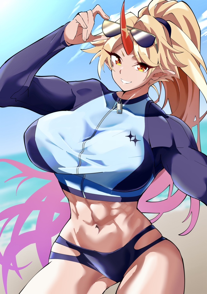 【二次】筋肉女子、この腕と腹筋は惚れるしかない件ｗ