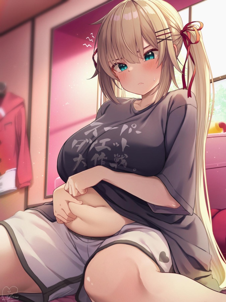 【二次】ムチムチ女子、この肉感はさすがに反則だろｗｗ