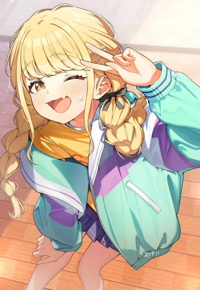 【二次】ピースしてるだけで可愛い画像まとめｗ