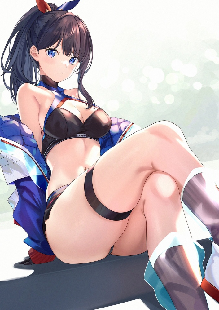 【二次】太もものむっちり感が最高すぎる女子画像まとめ