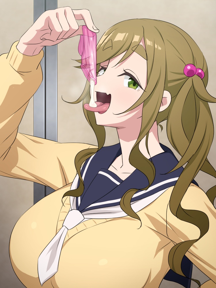 【二次エロ】ごっくん系女子の最後まで受け止める姿がHすぎる画像まとめ
