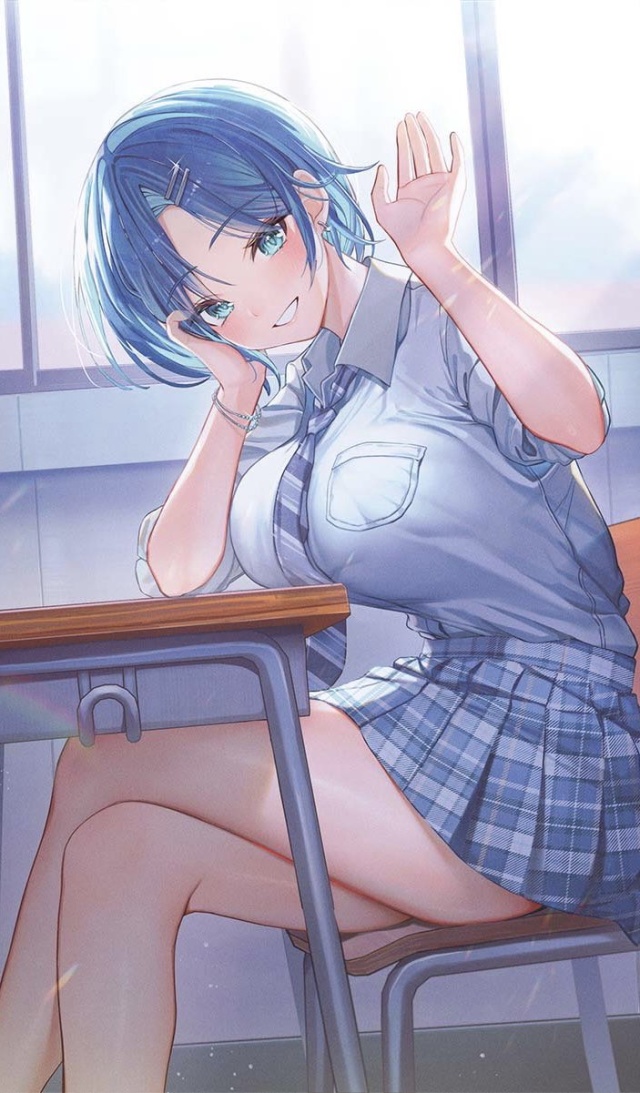 【二次】制服女子のかわいい画像を淡々と貼っていくｗｗｗ